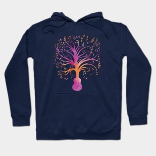 Guitar Music Tree Hoodie